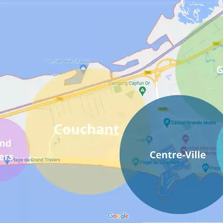 Joli Dans De 1er Ligne A 2 Min A Pied Des Plages Et Commerces *